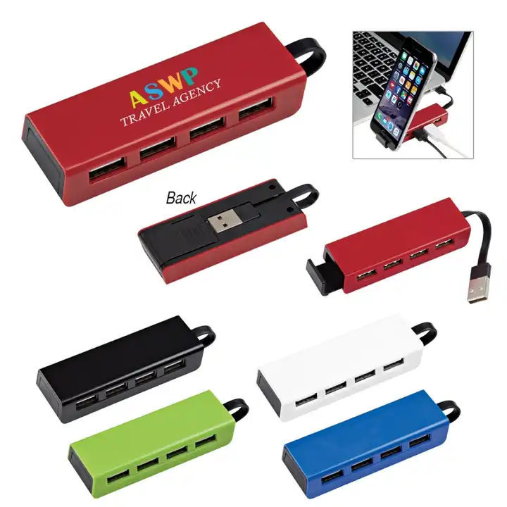 4-Port USB Hub USB Splitter USB Expander for Laptop, Xbox, Flash Drive, HDD, Console, Printer, Camera,Keyborad, Mouse