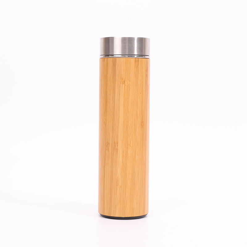 Bamboo Tea Tumbler Mug /Coffee Travel Bottle/Hot and Cold Water/Leak Proof/Gift Ready