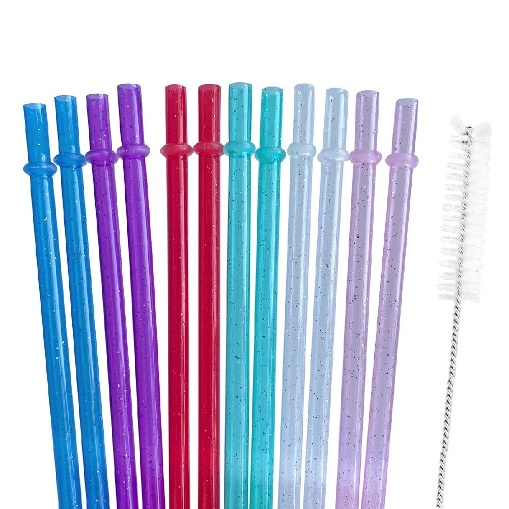 Reusable & Unbreakable Color Straws