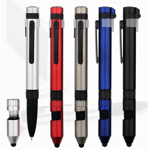 Stupefying 6 in 1 Military Pen with Compass