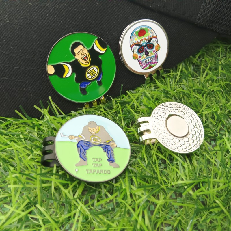 Golf Ball Markers with Hat Clips Value Sets for Men Women Golfer, Removable Attaches Easily to Golf Cap Premium Gifts