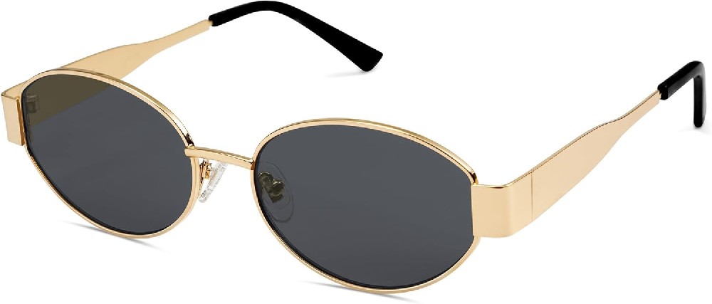 Retro Oval Sunglasses for Women Men Trendy Sun Glasses Classic Shades