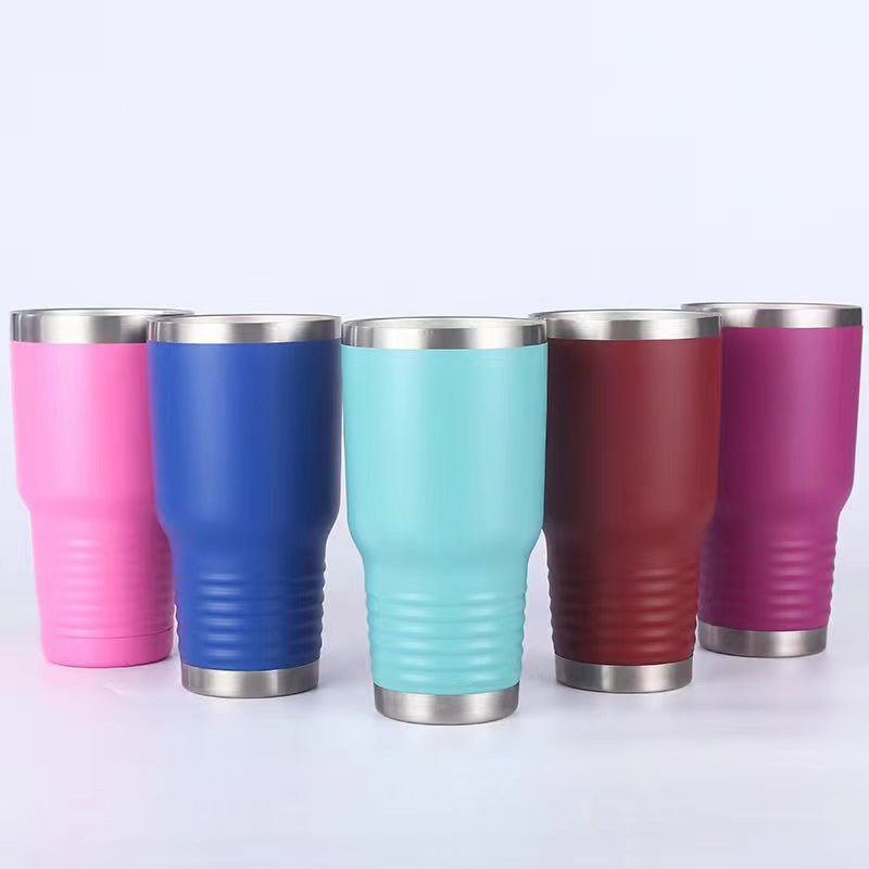 30 oz Stainless Steel Vacuum Insulated Tumbler w/MagSlider Lid