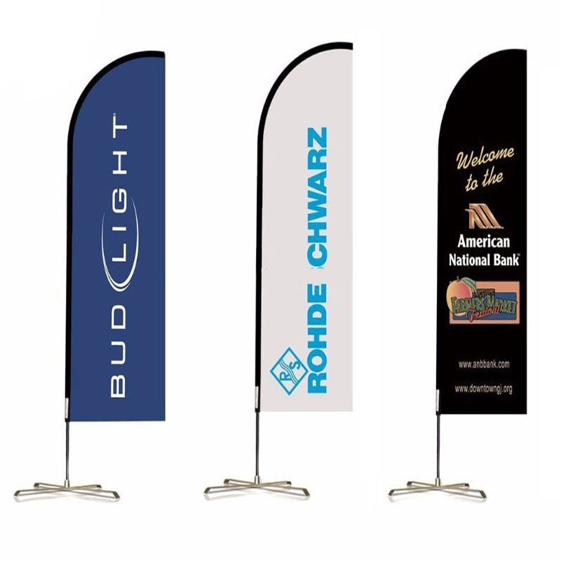 Custom Advertising Feather Flags for Business Outside Personalized Feather Banner Flags with Logo Text, Customized Double Sided Business Open Flag Sign, Swooper Flag