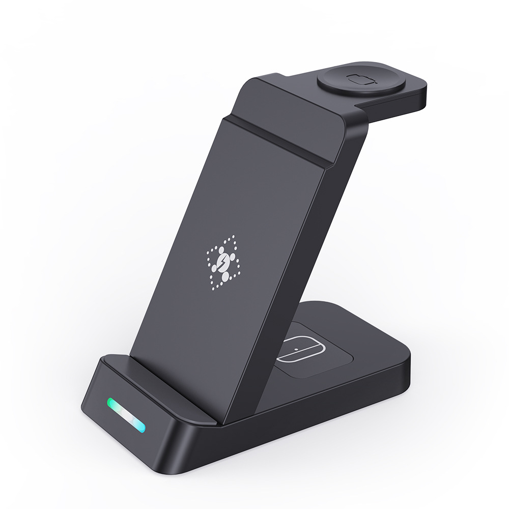 Wireless Charger iPhone Charging Station: 3 in 1 Charger Stand Multiple Devices for Apple - iPhone 15 14 Pro Max 13 12 11 - Watch 9 8 7 6 5 4 3 2 Se - Airpods 3 2 Pro