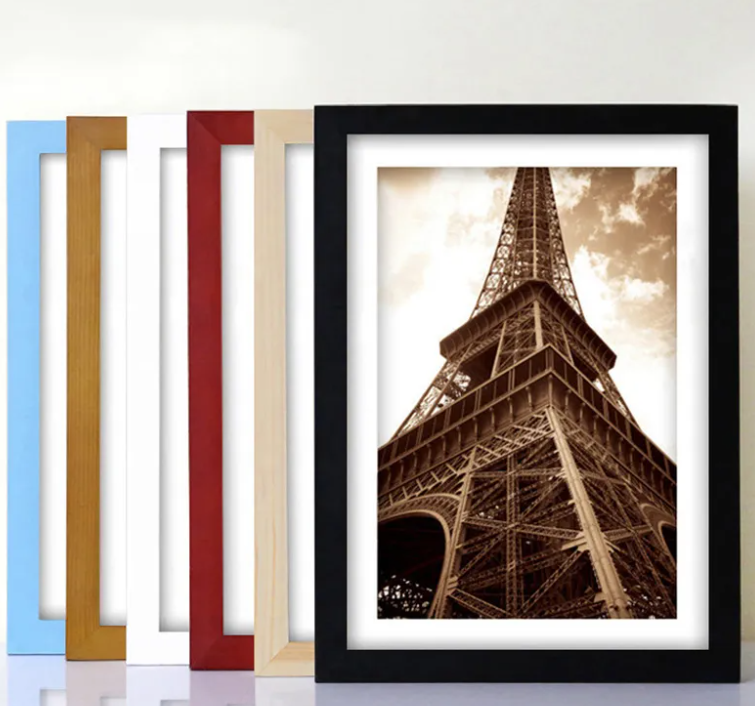 OZ036  Picture Frame Display with or Without Mat Wall Hanging Photo