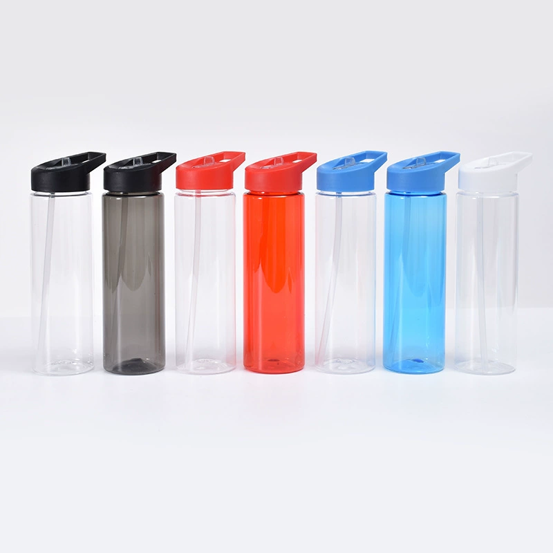 OZ135  Durable Sports Water Bottle with Straw Top Leak-Proof