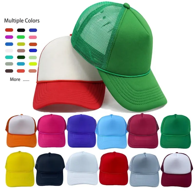 OZ225  Mesh Trucker Hats with Rope Adjustable Snapback Men&Women