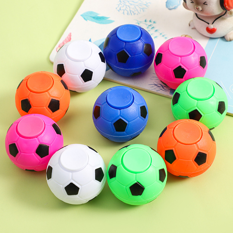 OZ295 Mini Fidget Spinners Soccer Ball Toys Finger Stressball