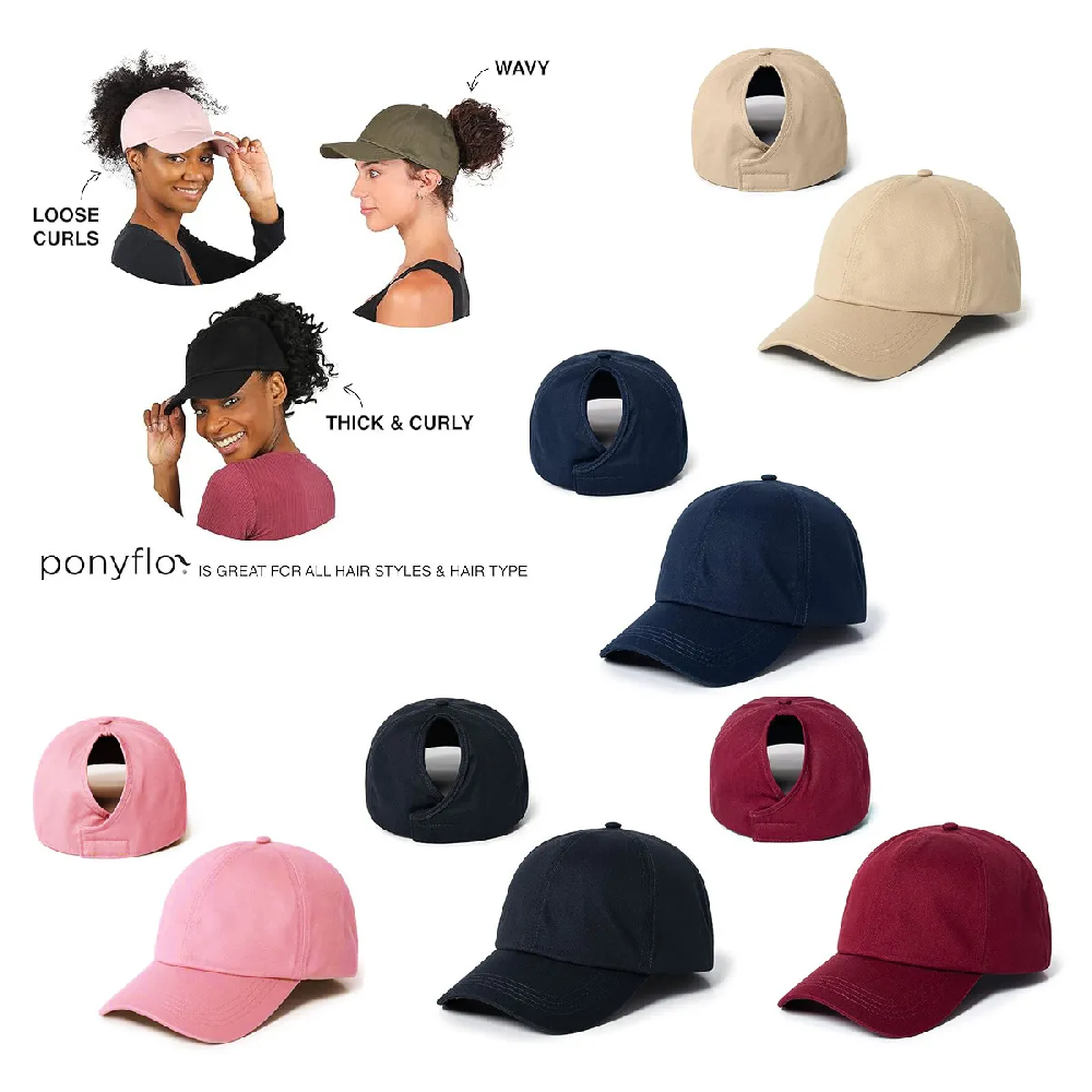 OZ305  Cooling UV 50 High Ponytail Baseball Cap for Women Running