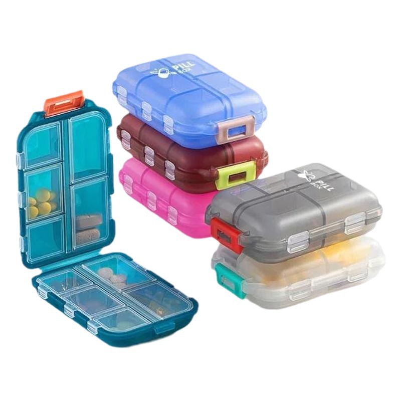 OZ107 Pill Mini Medication Organizer Travel Daily Container Case