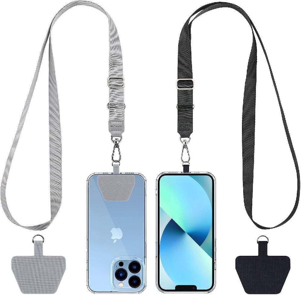 OZ213 Universal Cell Phone Lanyard Adjustable Neck Strap Patches