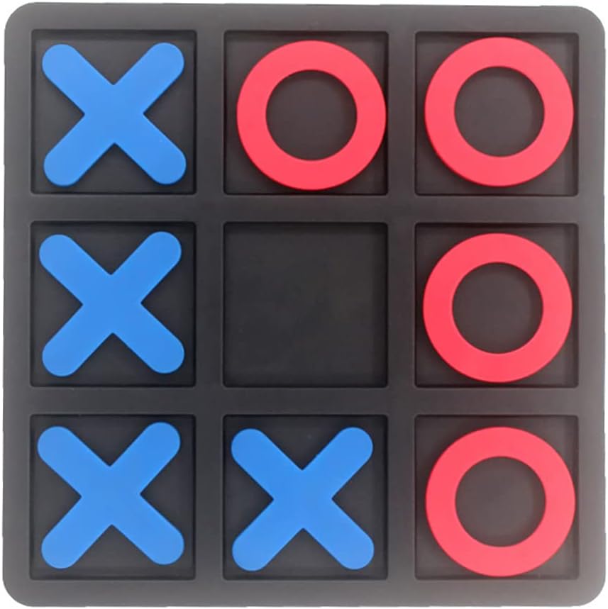 OZ237  Children's Plastic Tic Tac Toe Classic Board Family Game