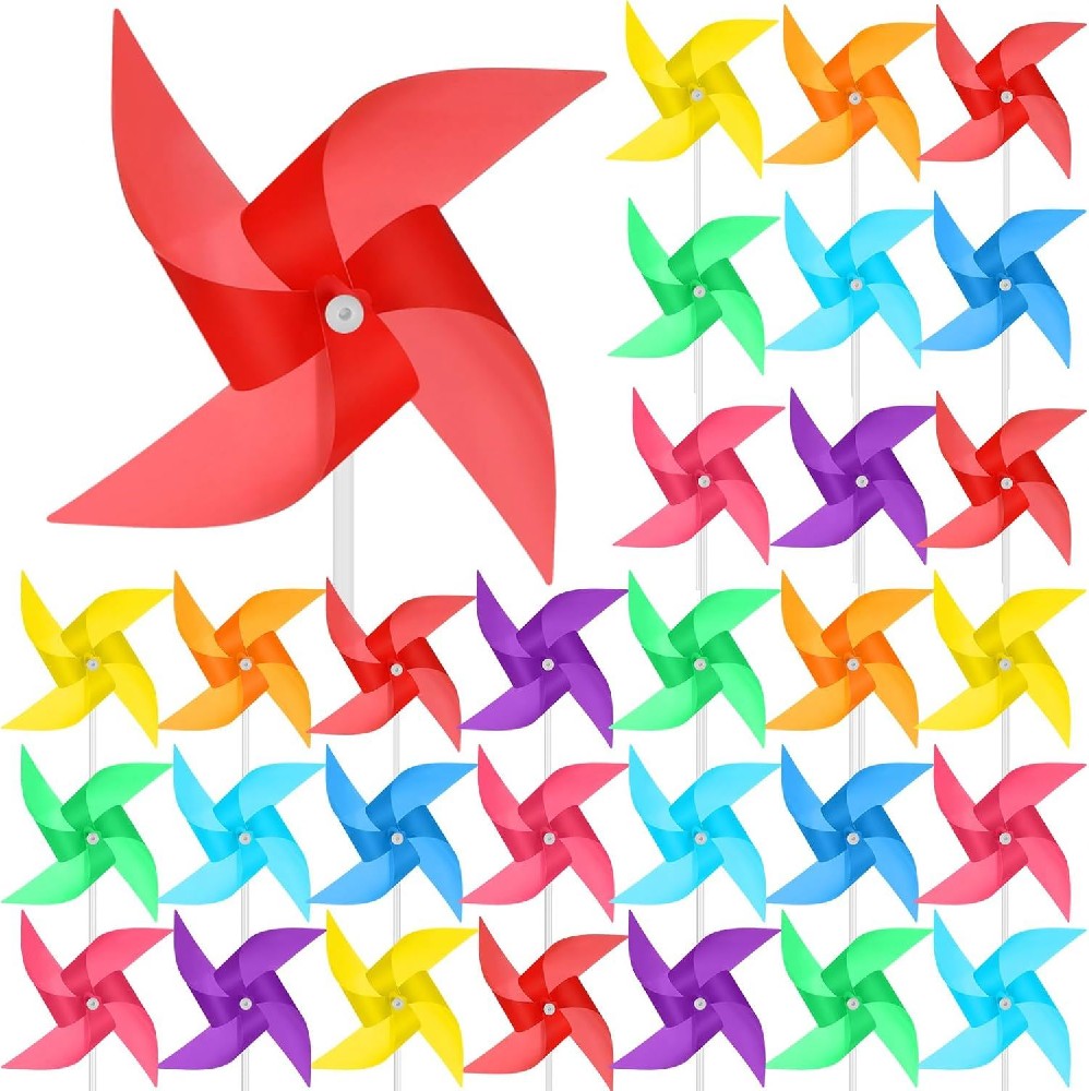 OZ026 Wind Spinner Pinwheels for Yard and Garden Party Decoration